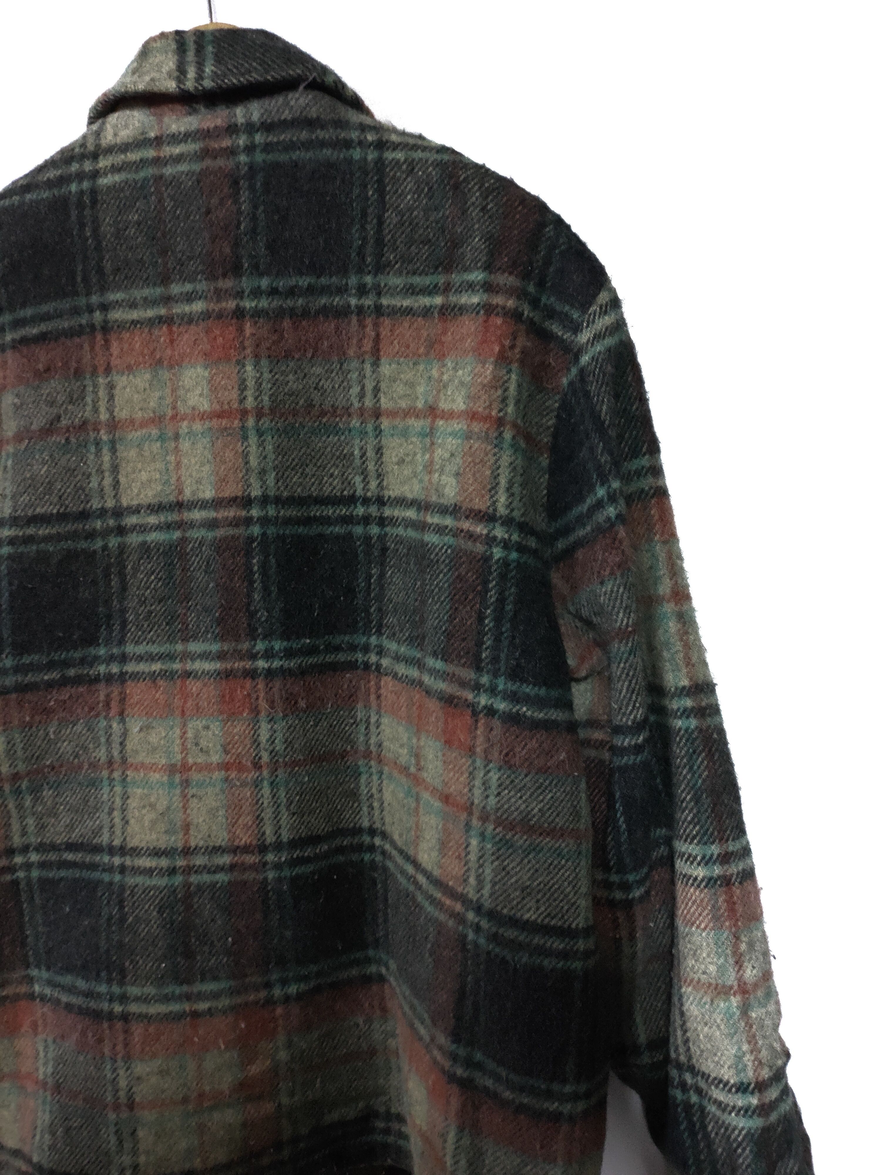 Vintage VTG WOOLRICH WOOL TARTAN JACKETS Size US L / EU 52-54 / 3 - 6 Thumbnail