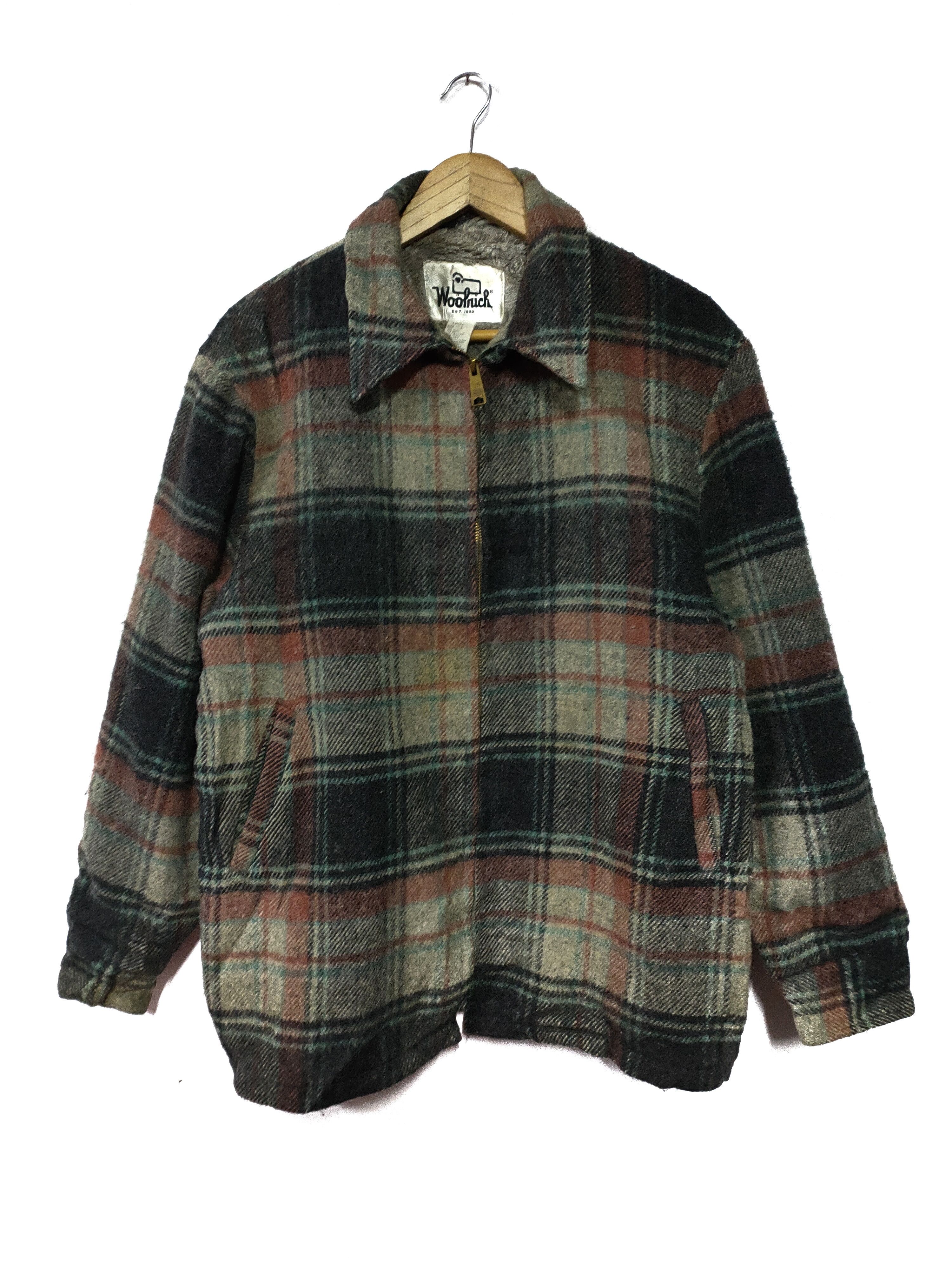 Vintage VTG WOOLRICH WOOL TARTAN JACKETS Size US L / EU 52-54 / 3 - 2 Thumbnail