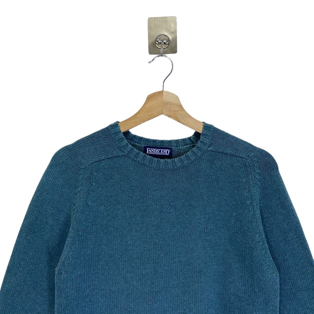 Aran Isles Knitwear × Vintage Vintage Lands' End Knitwear Size S Size US S / EU 44-46 / 1 - 4 Thumbnail