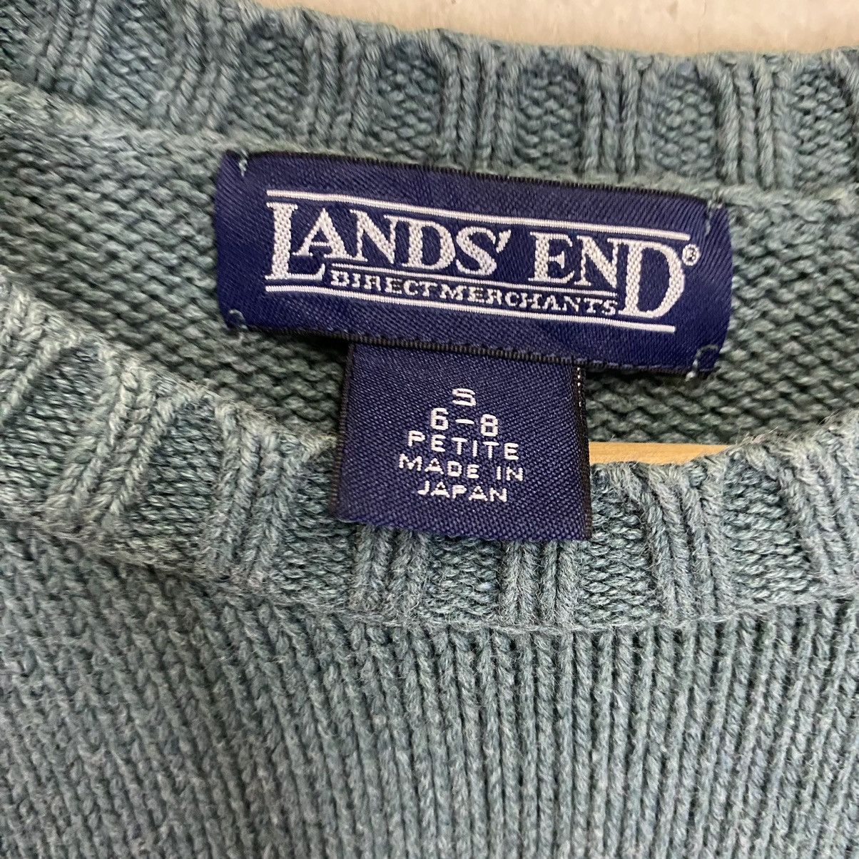 Aran Isles Knitwear × Vintage Vintage Lands' End Knitwear Size S Size US S / EU 44-46 / 1 - 7 Thumbnail