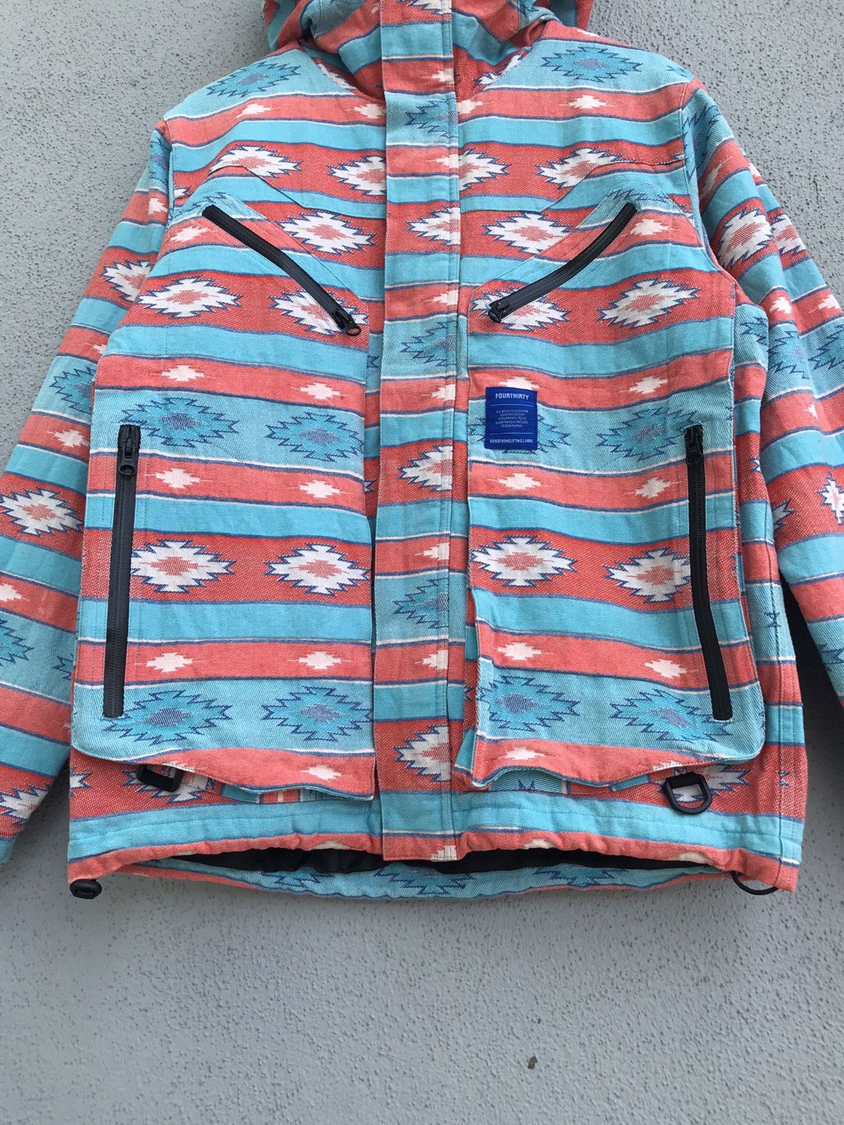 Japanese Brand The Fourthirty Brand Japan Native Outdoor Jacket Size US M / EU 48-50 / 2 - 2 Thumbnail