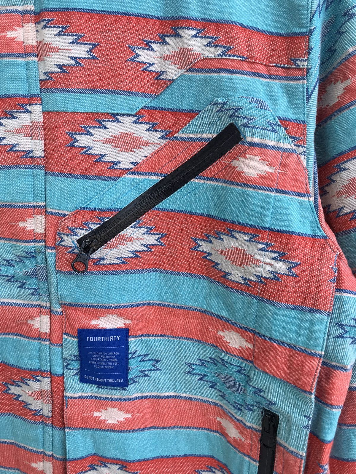 Japanese Brand The Fourthirty Brand Japan Native Outdoor Jacket Size US M / EU 48-50 / 2 - 3 Thumbnail