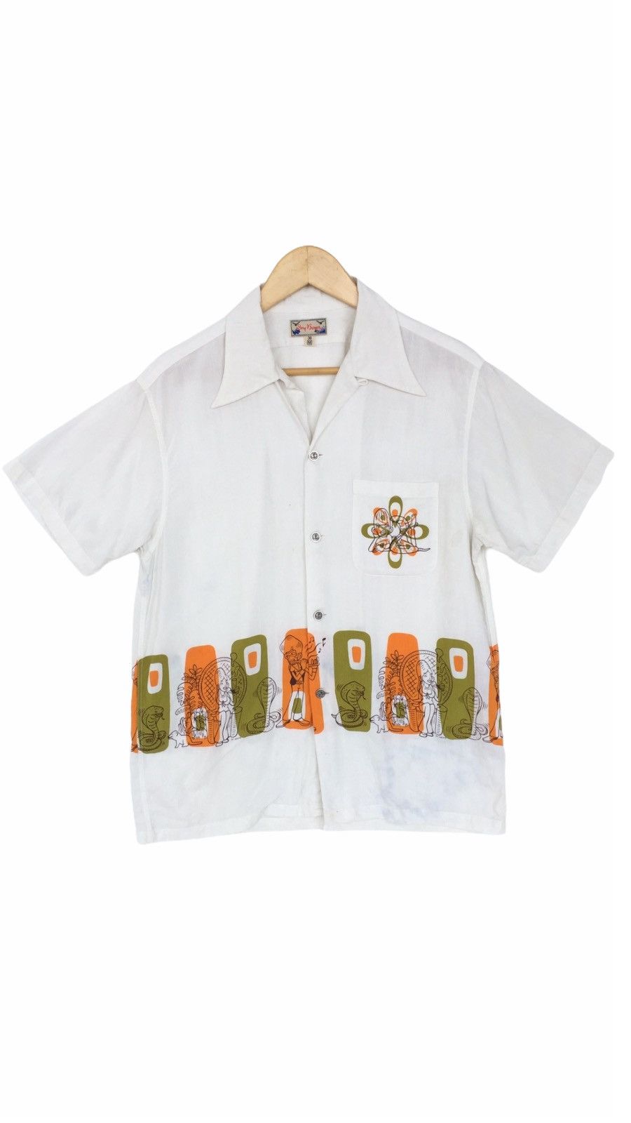 Dry Bones × Japanese Brand Dry Bones Hawaiian Shirt Japanese Brand Rare Size US M / EU 48-50 / 2 - 1 Thumbnail