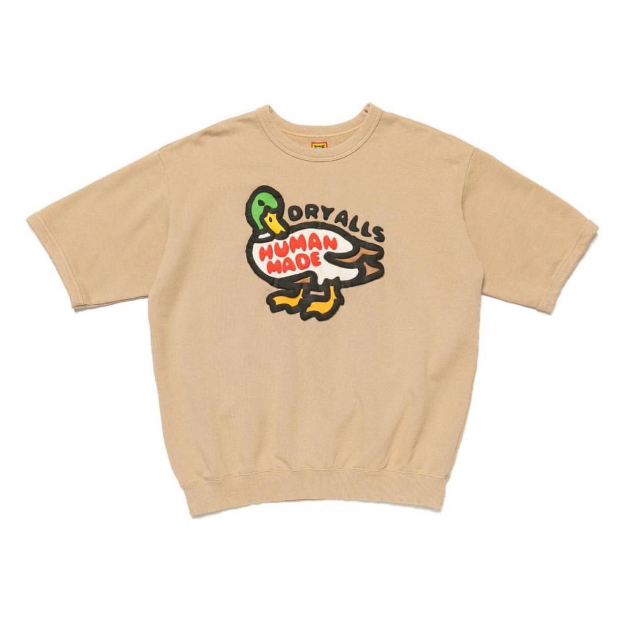 トップス HUMAN MADE Short Sleeve Sweat Shirt HUMAN MADE SHORT SLEEVE SWEATSHIRT