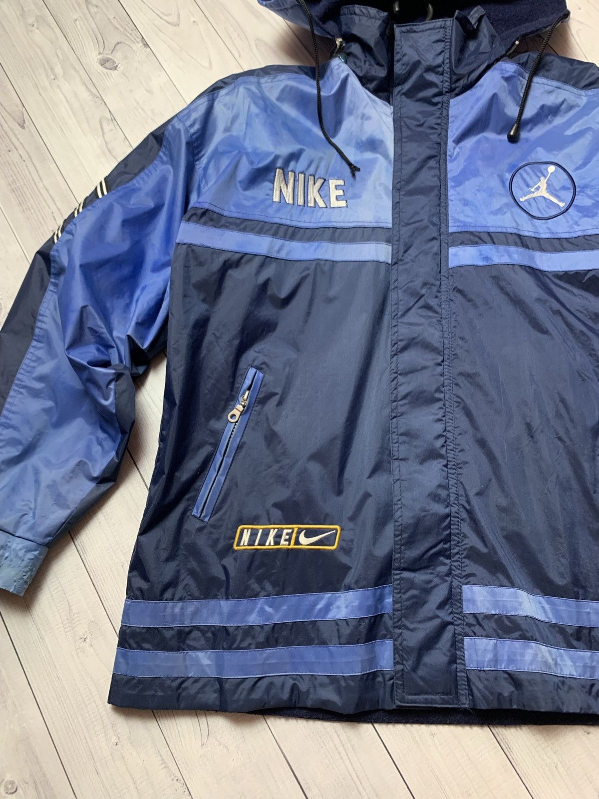 Nike × Vintage Vintage Nike Jordan track jacket big logo size M Size US M / EU 48-50 / 2 - 4 Thumbnail