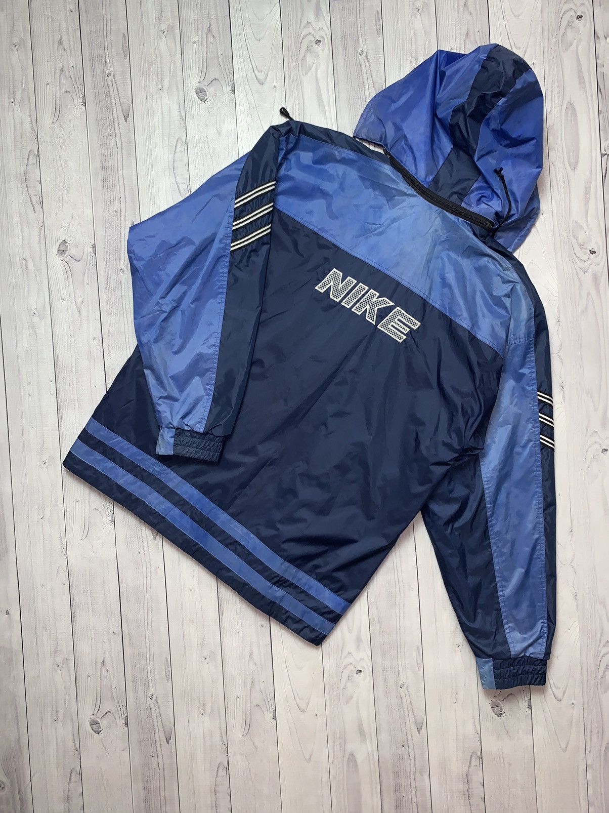 Nike × Vintage Vintage Nike Jordan track jacket big logo size M Size US M / EU 48-50 / 2 - 2 Thumbnail