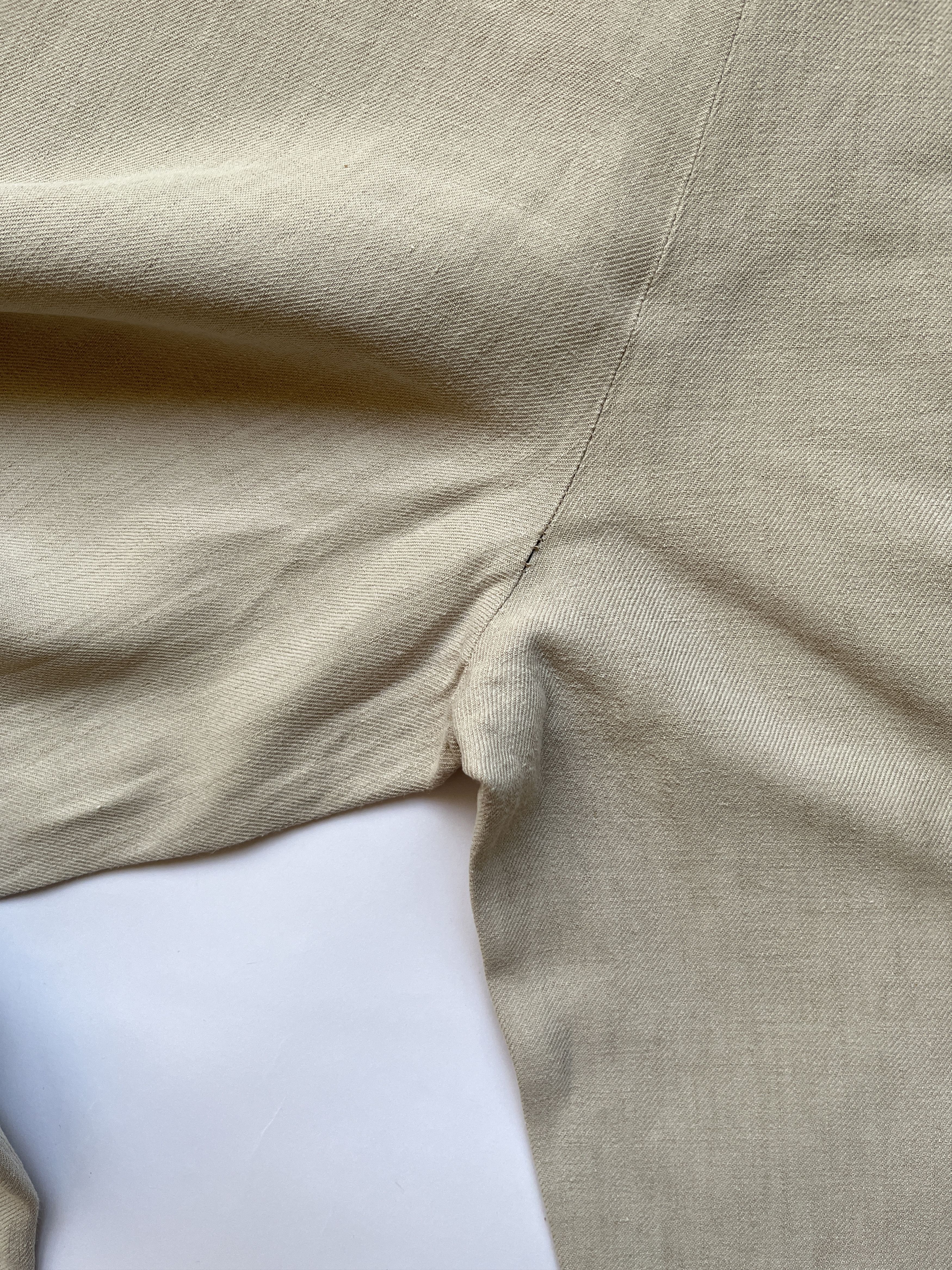 Hermes ⚡️QUICK SALE⚡️Hermes by Margiela Beige Linen Wide Pants Size US 30 / EU 46 - 6 Thumbnail