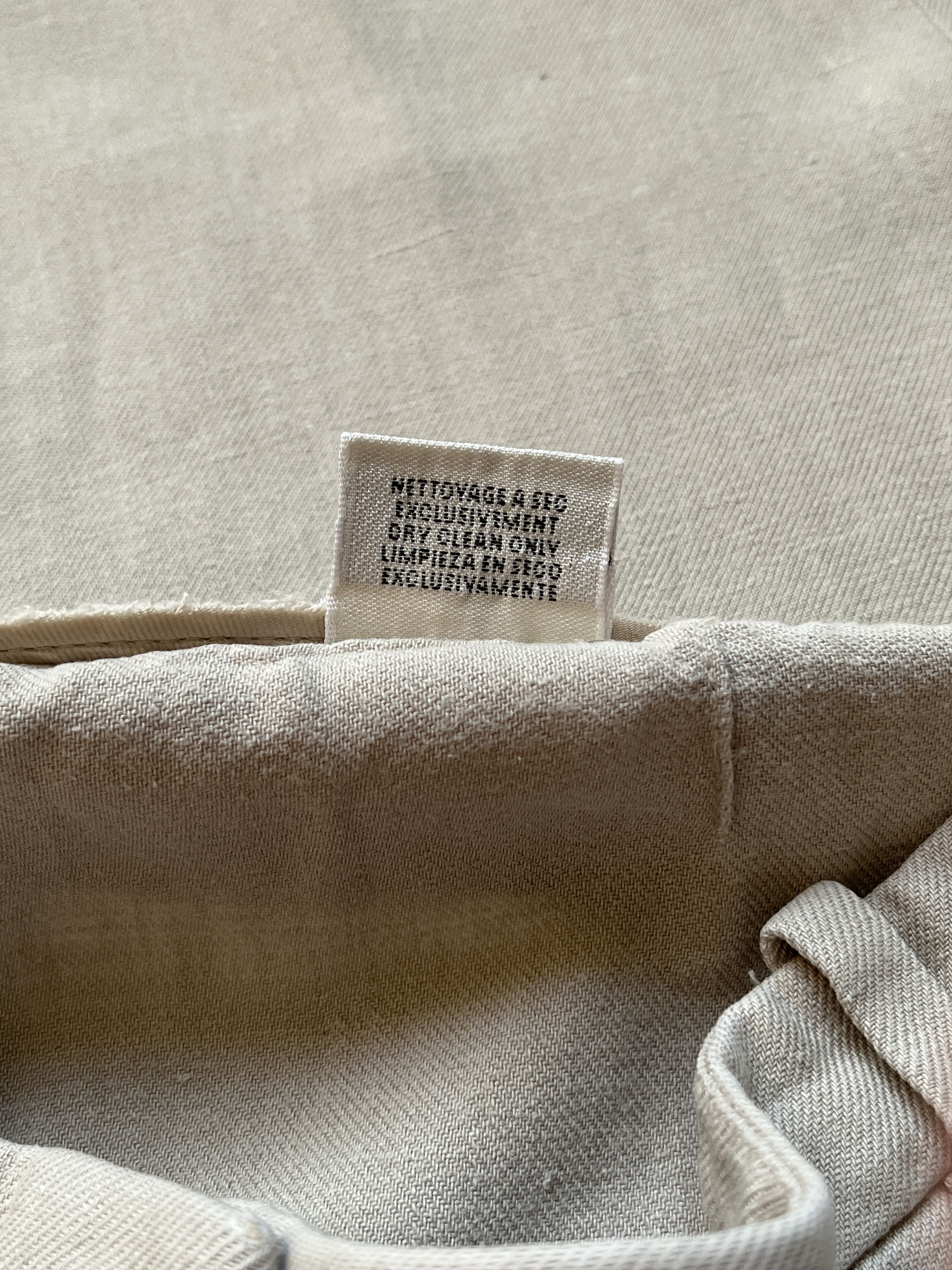 Hermes ⚡️QUICK SALE⚡️Hermes by Margiela Beige Linen Wide Pants Size US 30 / EU 46 - 4 Thumbnail