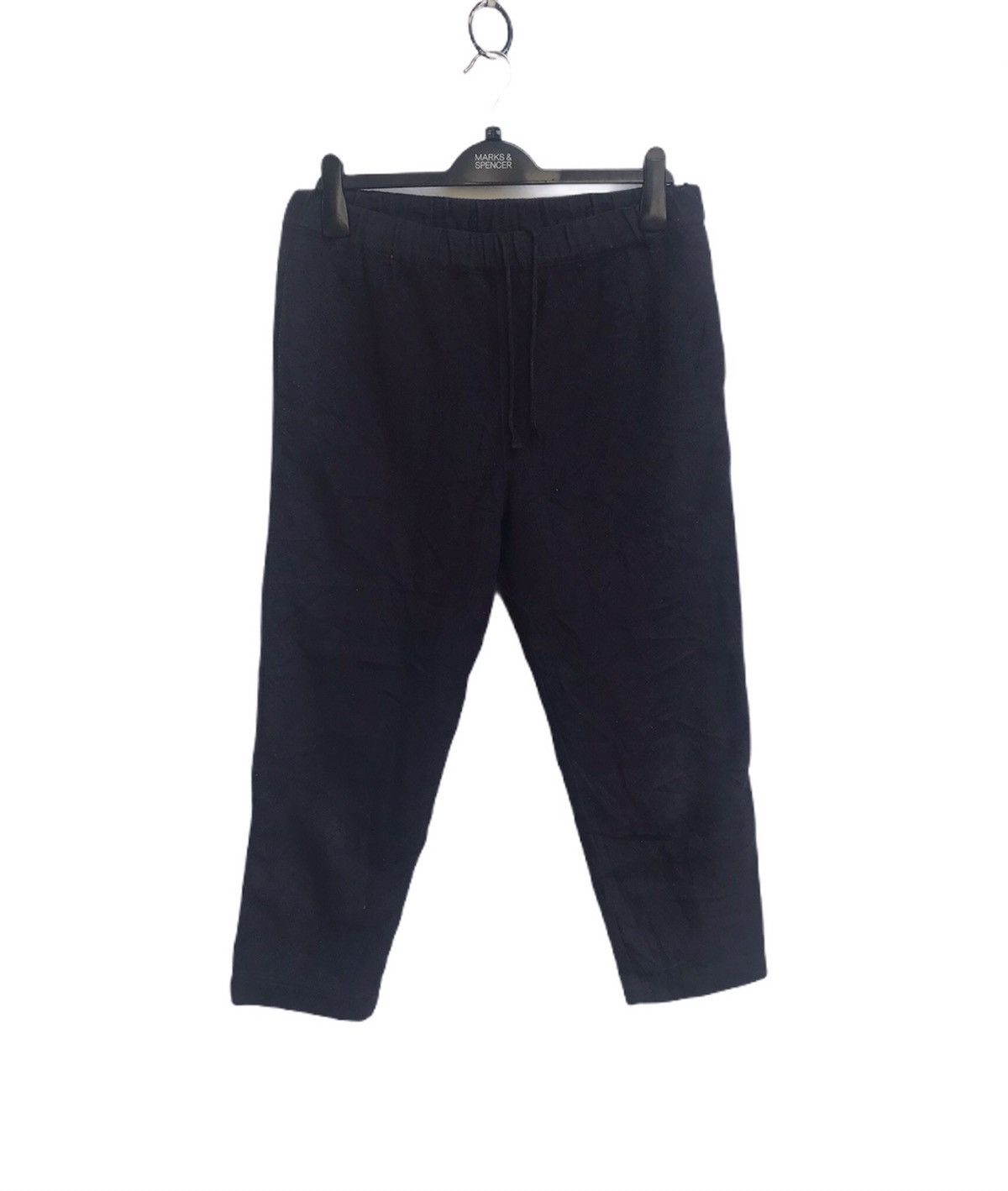 image of Vintage Samansa Mos 2 Wool Sweatpants in Black, Men's (Size 28)