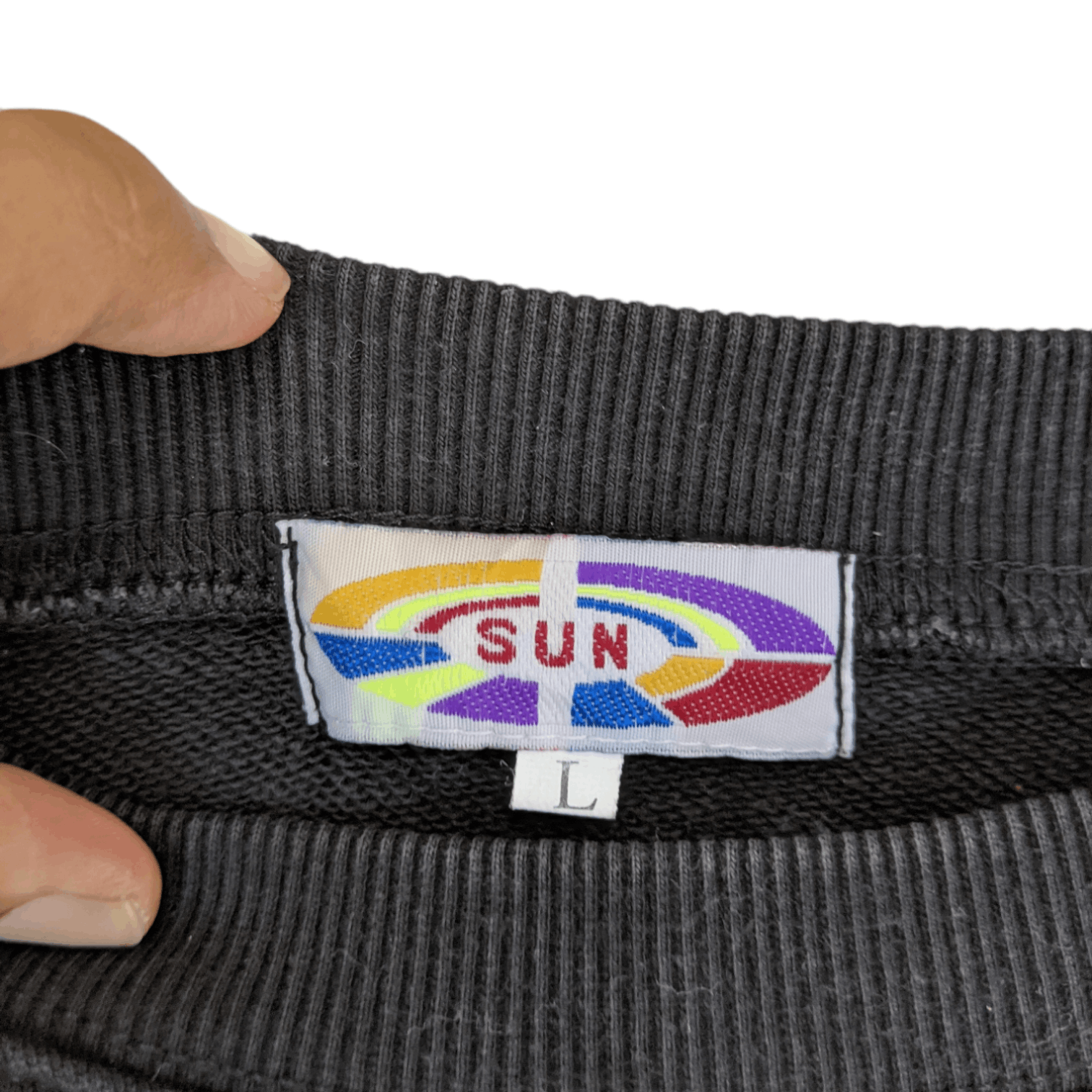 Japanese Brand SUN Chinese Japan Kanji Jumper Sweatshirt Size US L / EU 52-54 / 3 - 9 Thumbnail