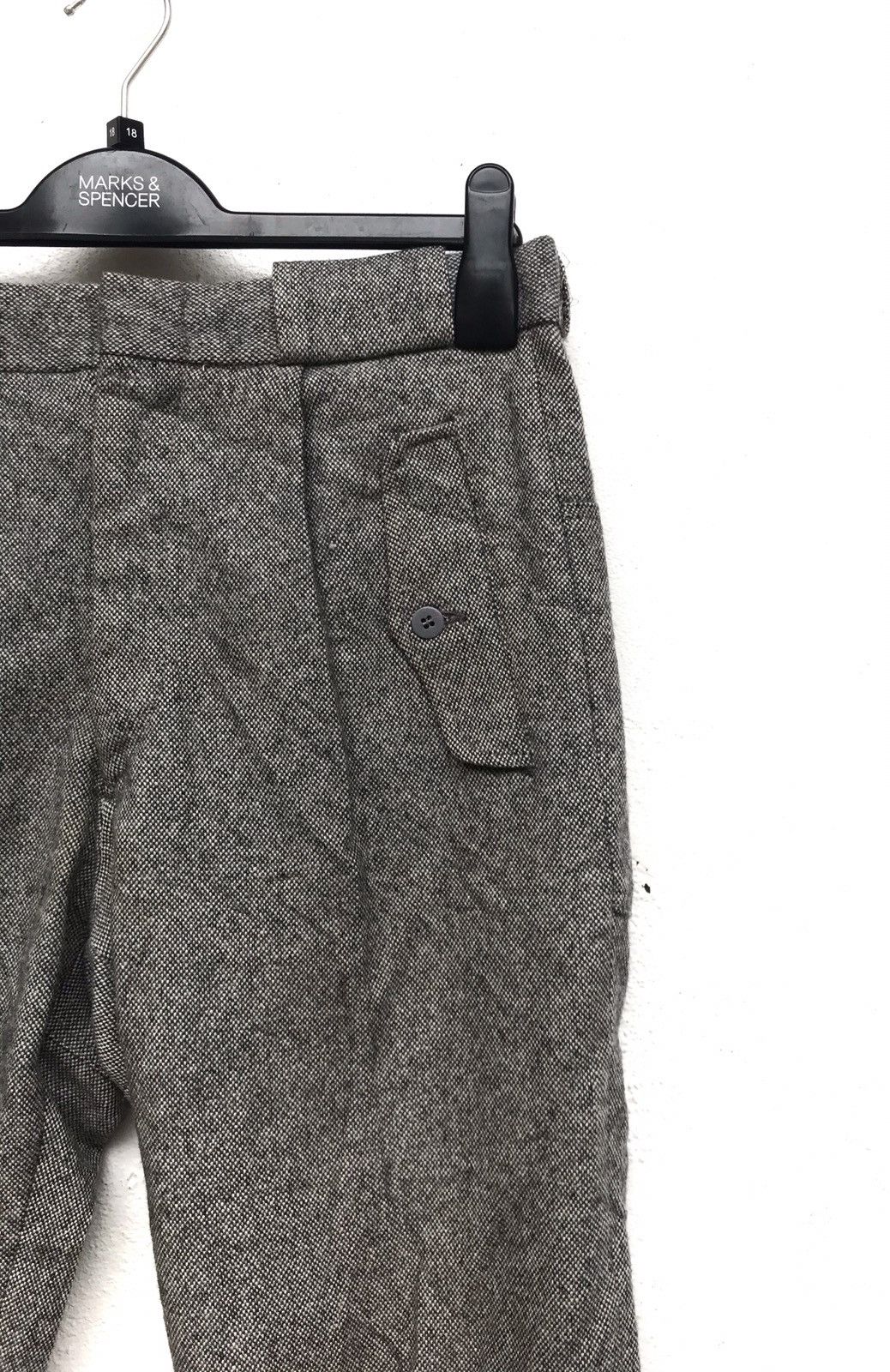 Japanese Brand 🔥Dan Sport Tokyo Wool Cropped Pants Size US 30 / EU 46 - 3 Thumbnail