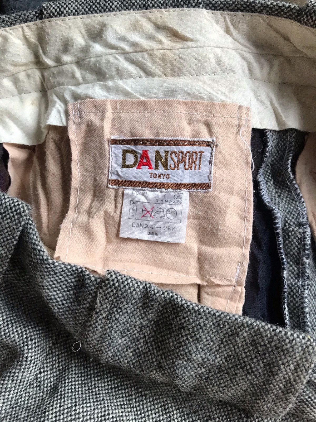 Japanese Brand 🔥Dan Sport Tokyo Wool Cropped Pants Size US 30 / EU 46 - 4 Thumbnail