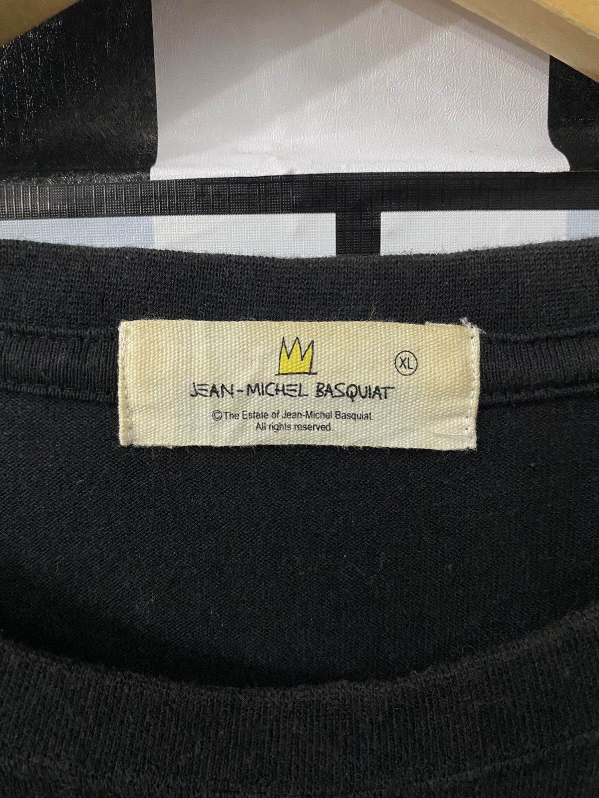 Jean-Michel Basquiat × Uniqlo JMB "All Beef Famous Snouts" collab uniqlo long sleeve Size US XL / EU 56 / 4 - 6 Thumbnail