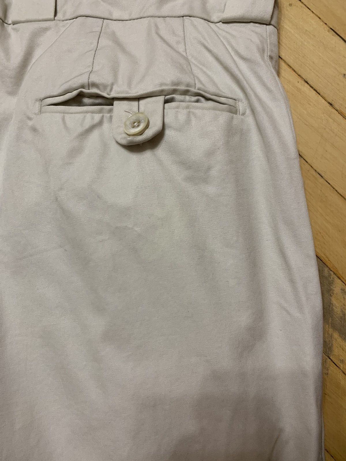 Gucci GUCCI Pants Trousers Beige Cotton Runway Vintage TOM FORD Size US 34 / EU 50 - 11 Thumbnail