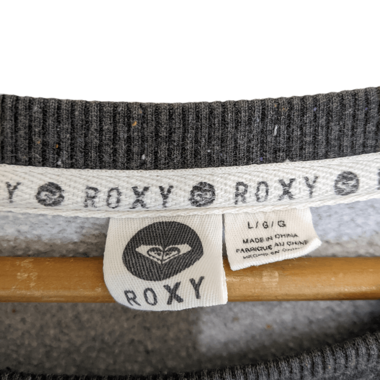 Quiksilver ROXY Peace Freedom Lover Jumper Sweatshirt Size L / US 10 / IT 46 - 11 Thumbnail