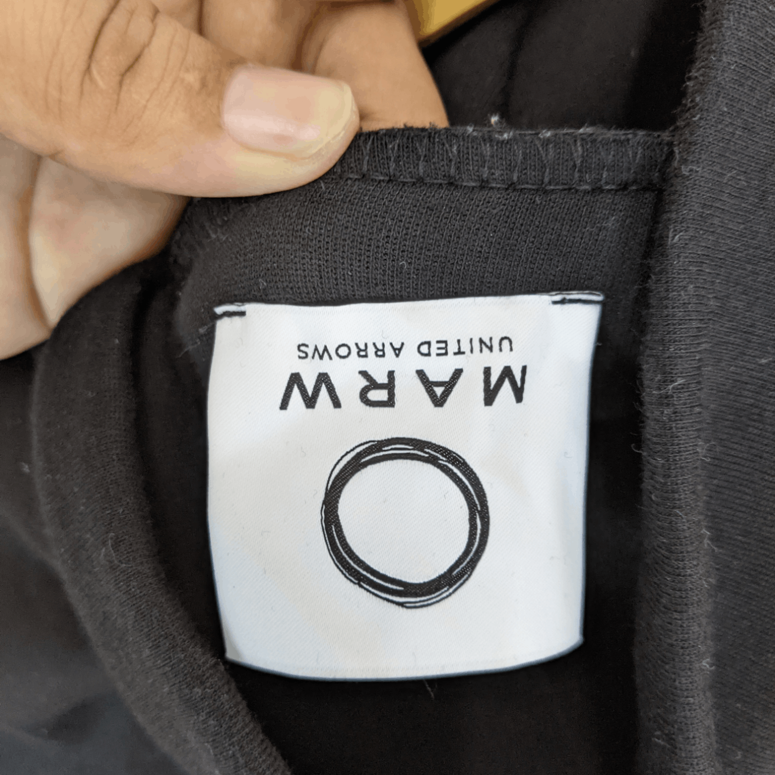 Japanese Brand MARW United Arrows Black Knitwear Sweatshirt For Women Size XL / US 12-14 / IT 48-50 - 8 Thumbnail