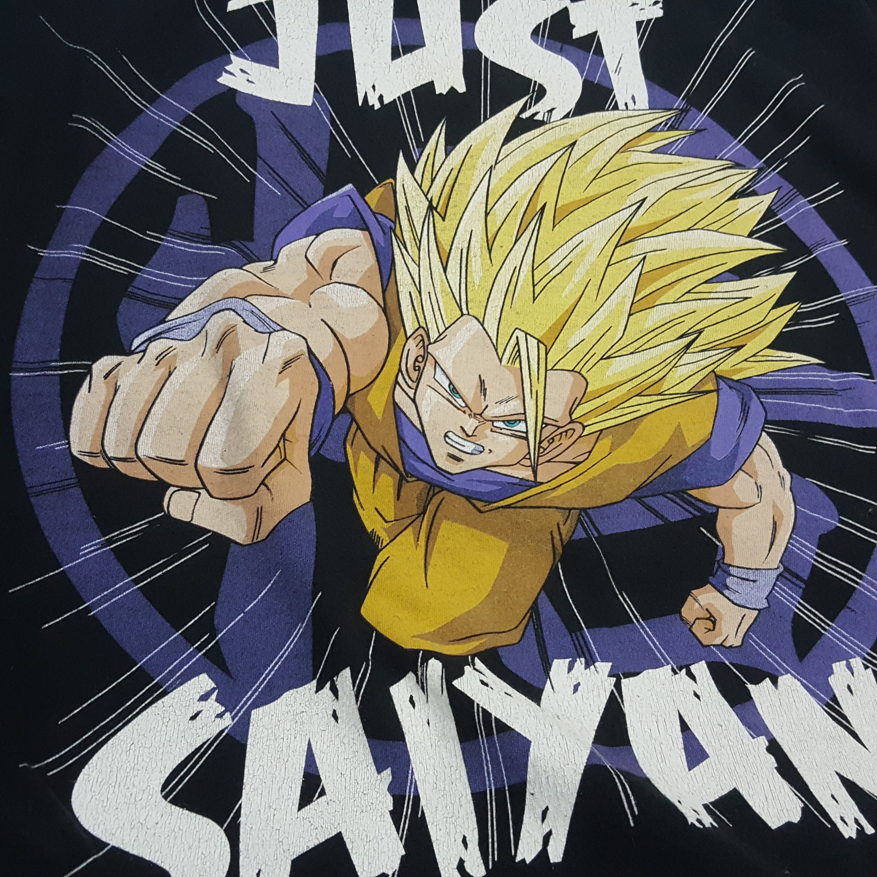 Cartoon Network × Japanese Brand × Vintage Vintage DRAGONBALL super saiyan t-shirt Size US XL / EU 56 / 4 - 2 Thumbnail