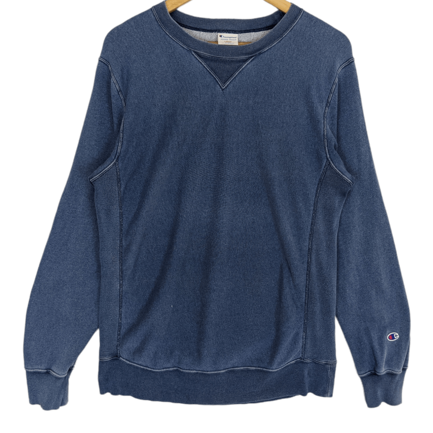 Champion CHAMPION Reverse Weave Denim Style Jumper Sweatshirt Size US M / EU 48-50 / 2 - 2 Thumbnail