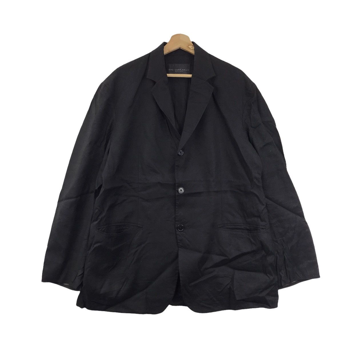 Donna Karan DONNA KARAN New York DKNY Plain Blazer Coat Jacket Size US L / EU 52-54 / 3 - 1 Thumbnail