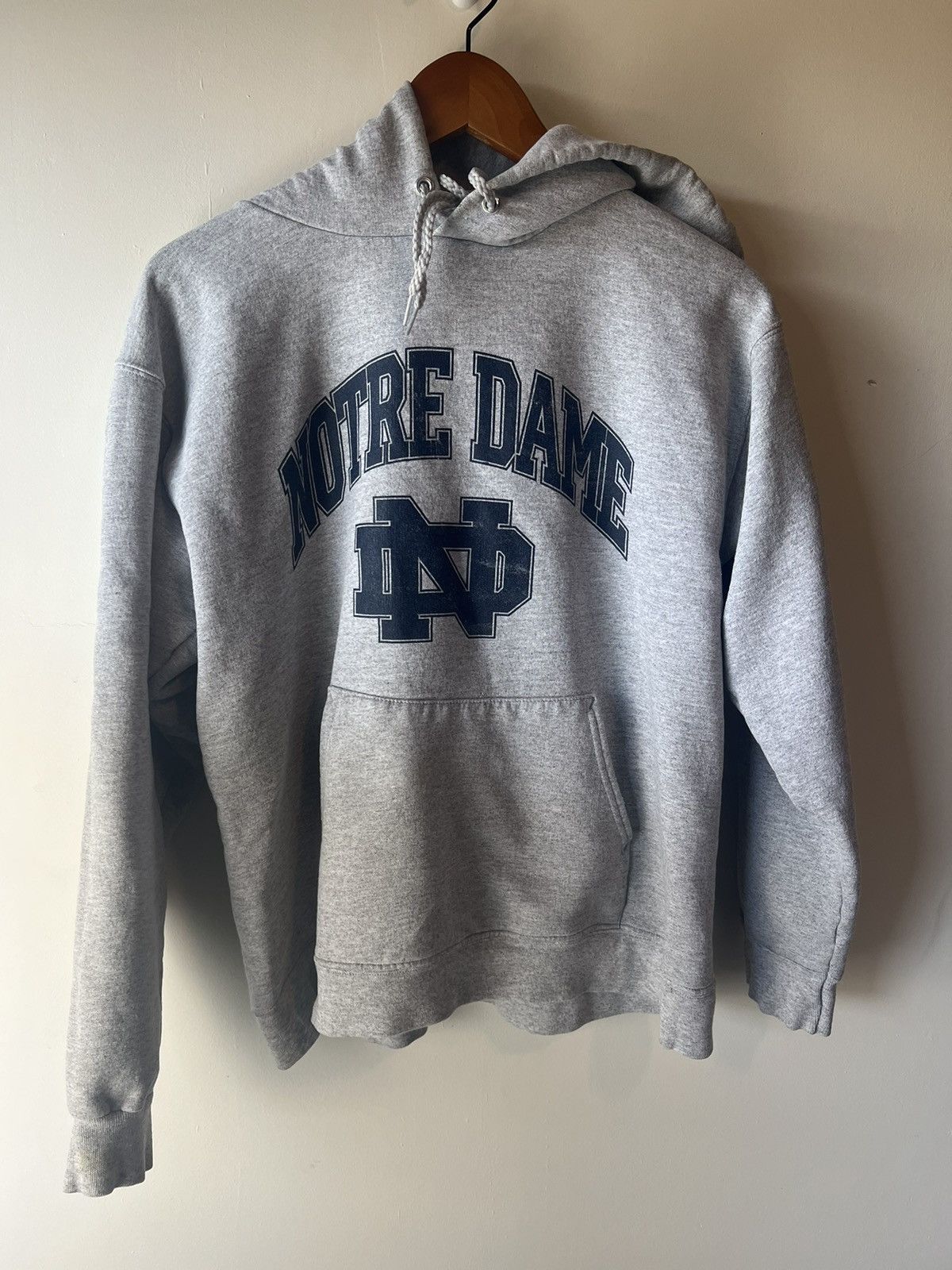 Hanes Vintage Notre Dame Hanes Ultimate Cotton hoodie Size US S / EU 44-46 / 1 - 1 Thumbnail