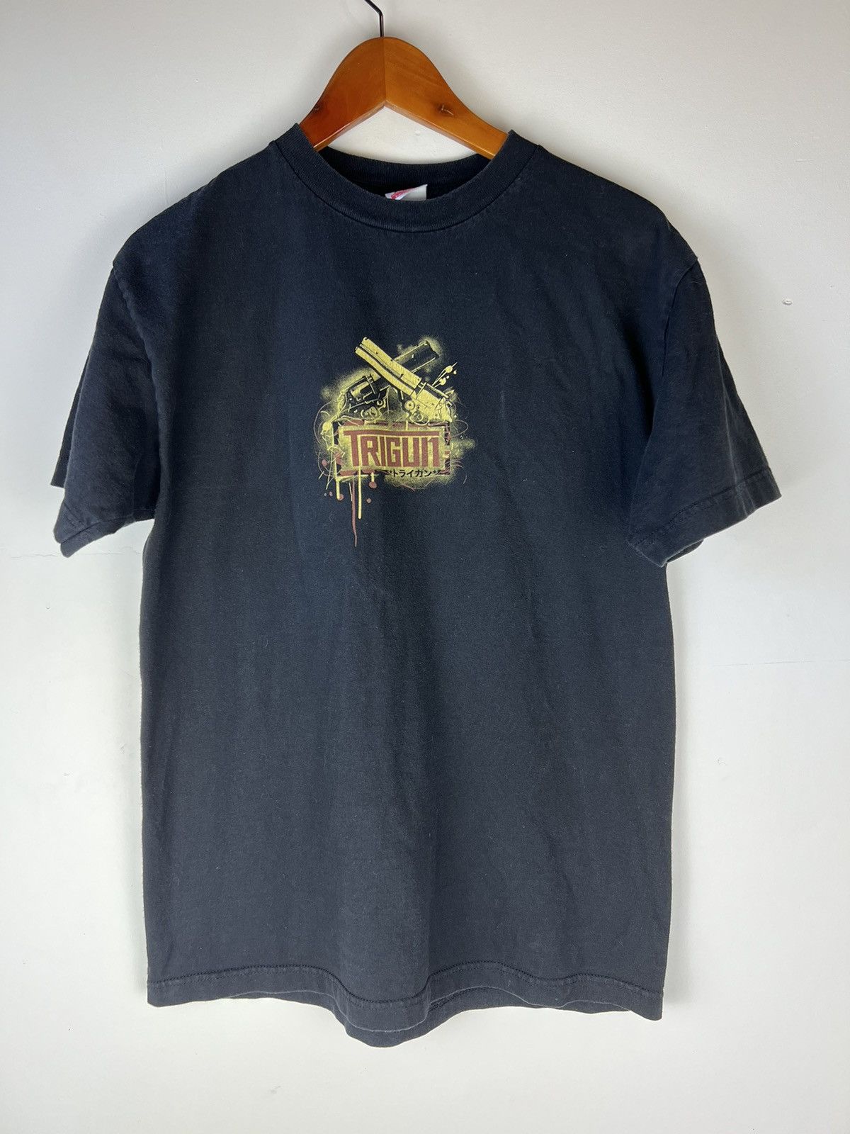 Japanese Brand Vintage Vash Trigun Anime Tee Size US M / EU 48-50 / 2 - 2 Thumbnail