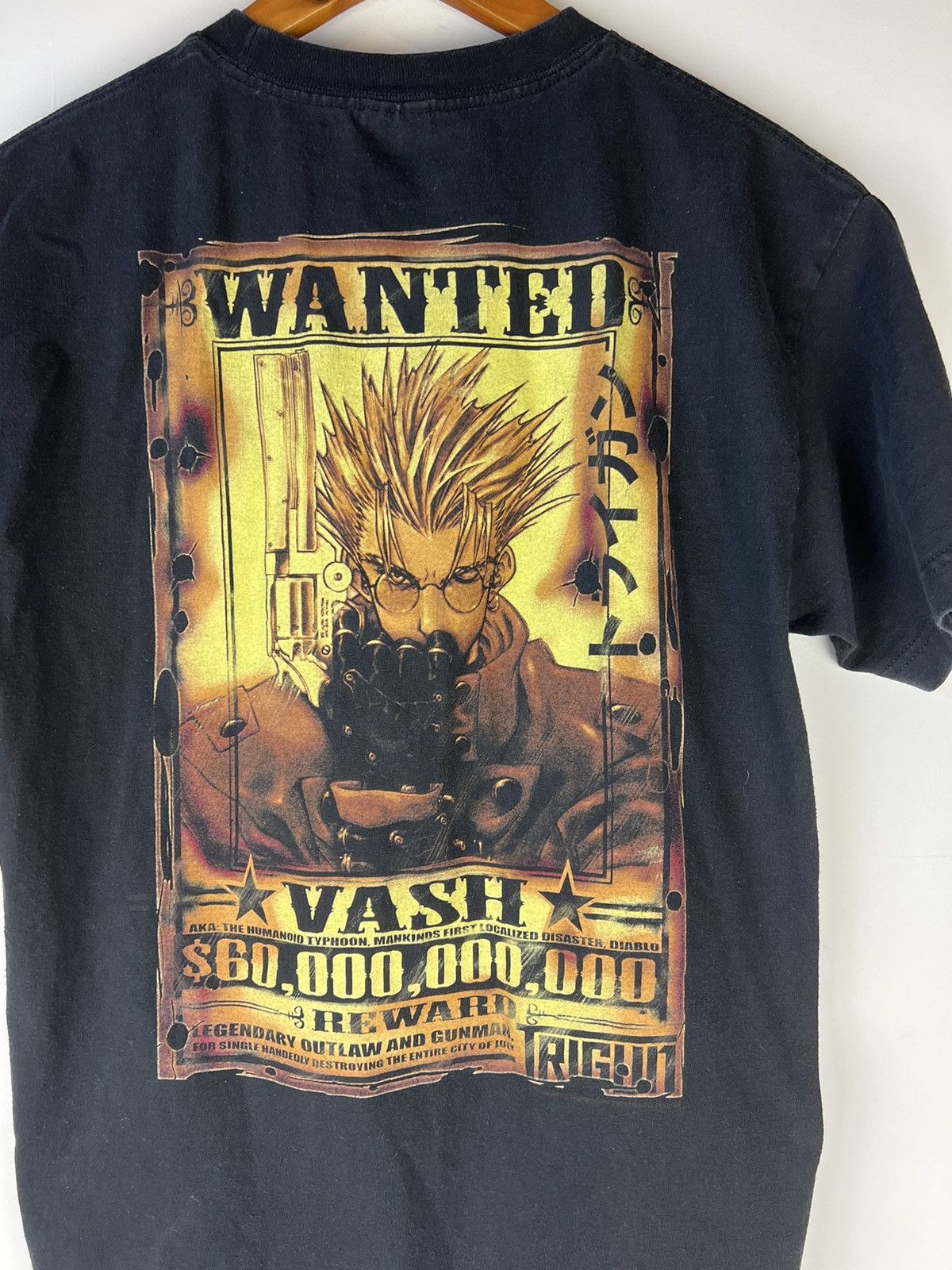Japanese Brand Vintage Vash Trigun Anime Tee Size US M / EU 48-50 / 2 - 5 Thumbnail