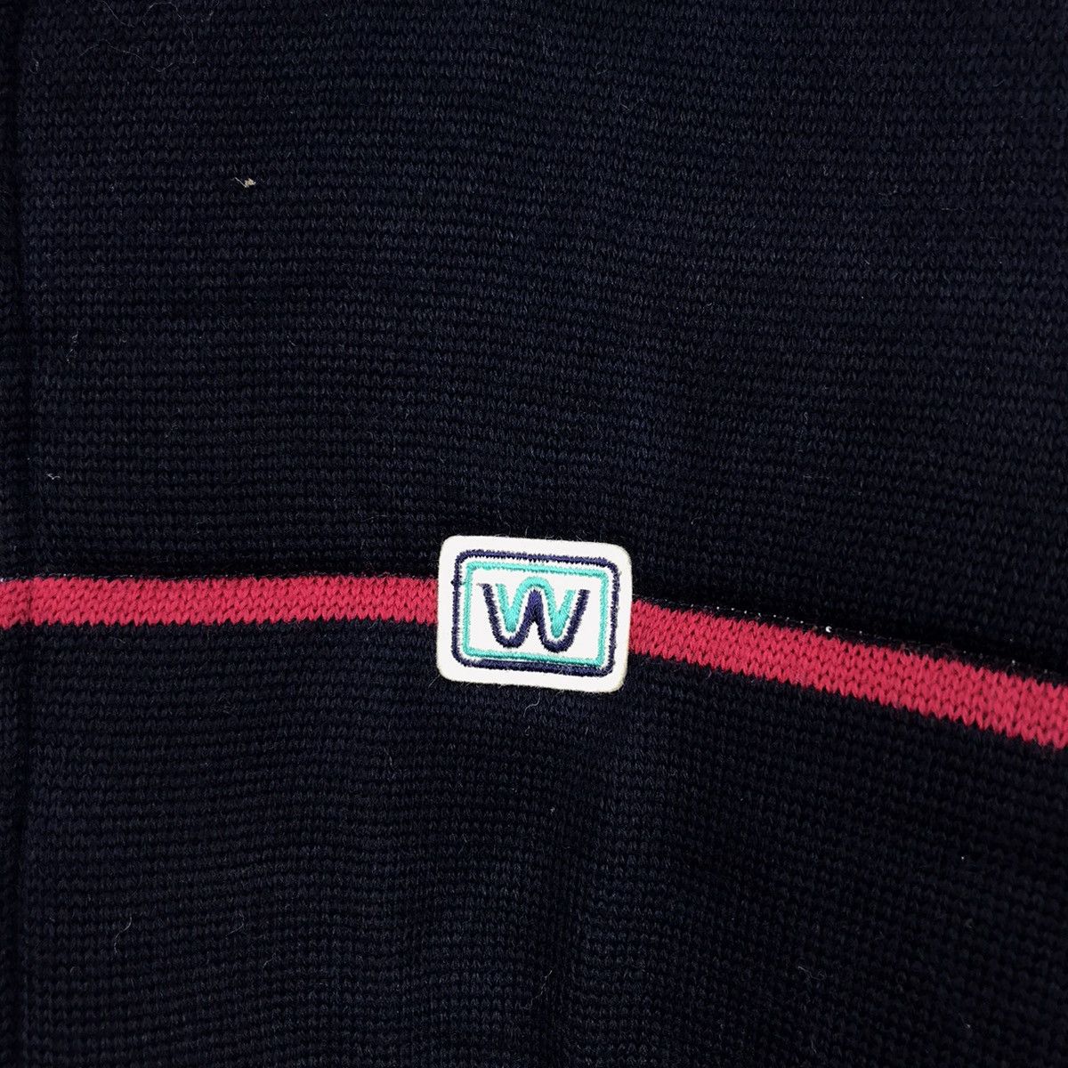 Vintage Vintage WEATHERCOCK By NAIGAI Stripes Knitwear Jacket Size US S / EU 44-46 / 1 - 3 Thumbnail