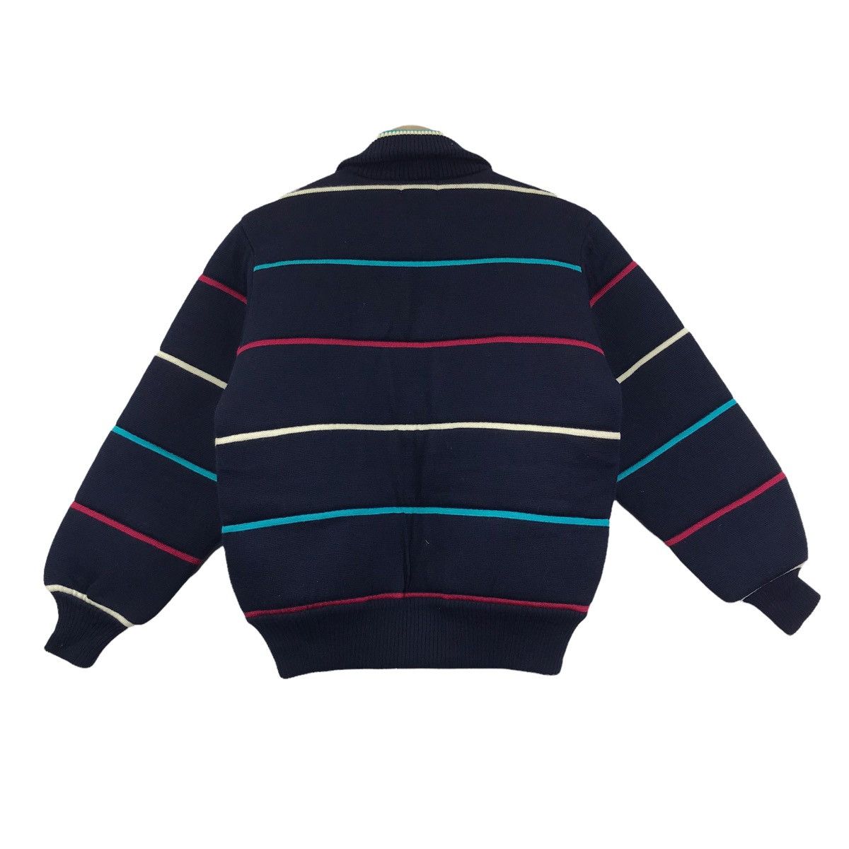 Vintage Vintage WEATHERCOCK By NAIGAI Stripes Knitwear Jacket Size US S / EU 44-46 / 1 - 7 Thumbnail