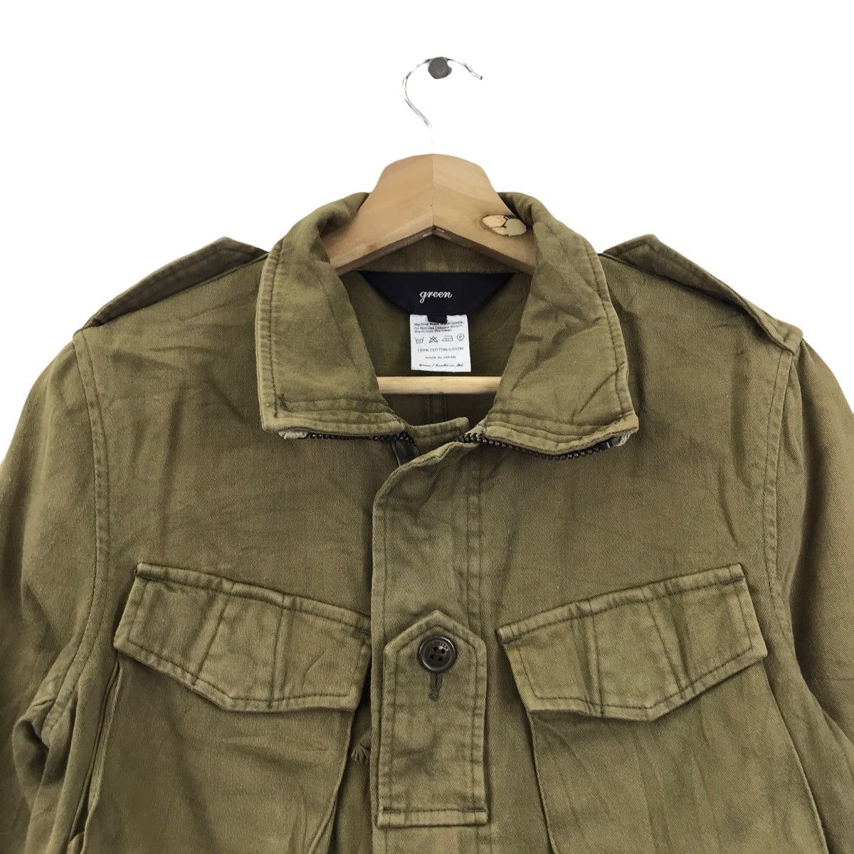 Vintage GREEN/BOWLES CO. Japanese Brand Green Parka Jacket Size US XS / EU 42 / 0 - 2 Thumbnail