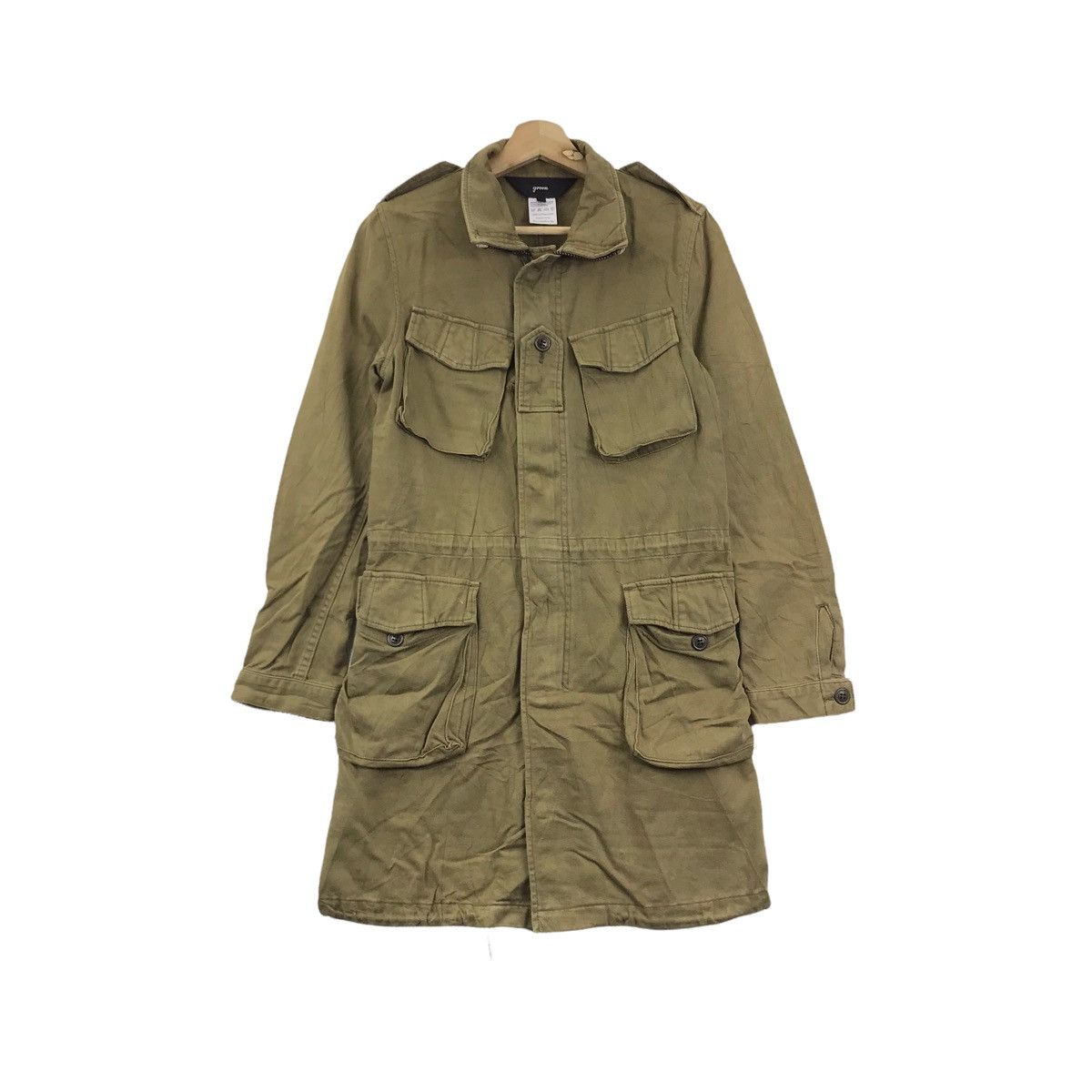 Vintage GREEN/BOWLES CO. Japanese Brand Green Parka Jacket Size US XS / EU 42 / 0 - 1 Thumbnail
