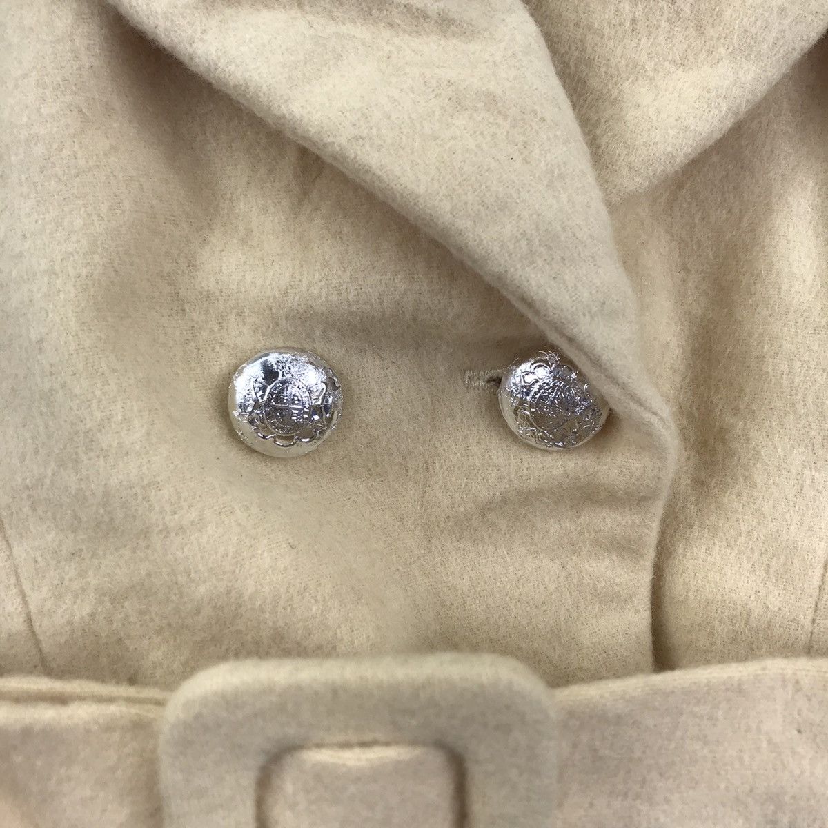 Vintage MARINA SITBON Pour Kamosho France Designer Coat Jacket Size US S / EU 44-46 / 1 - 3 Thumbnail