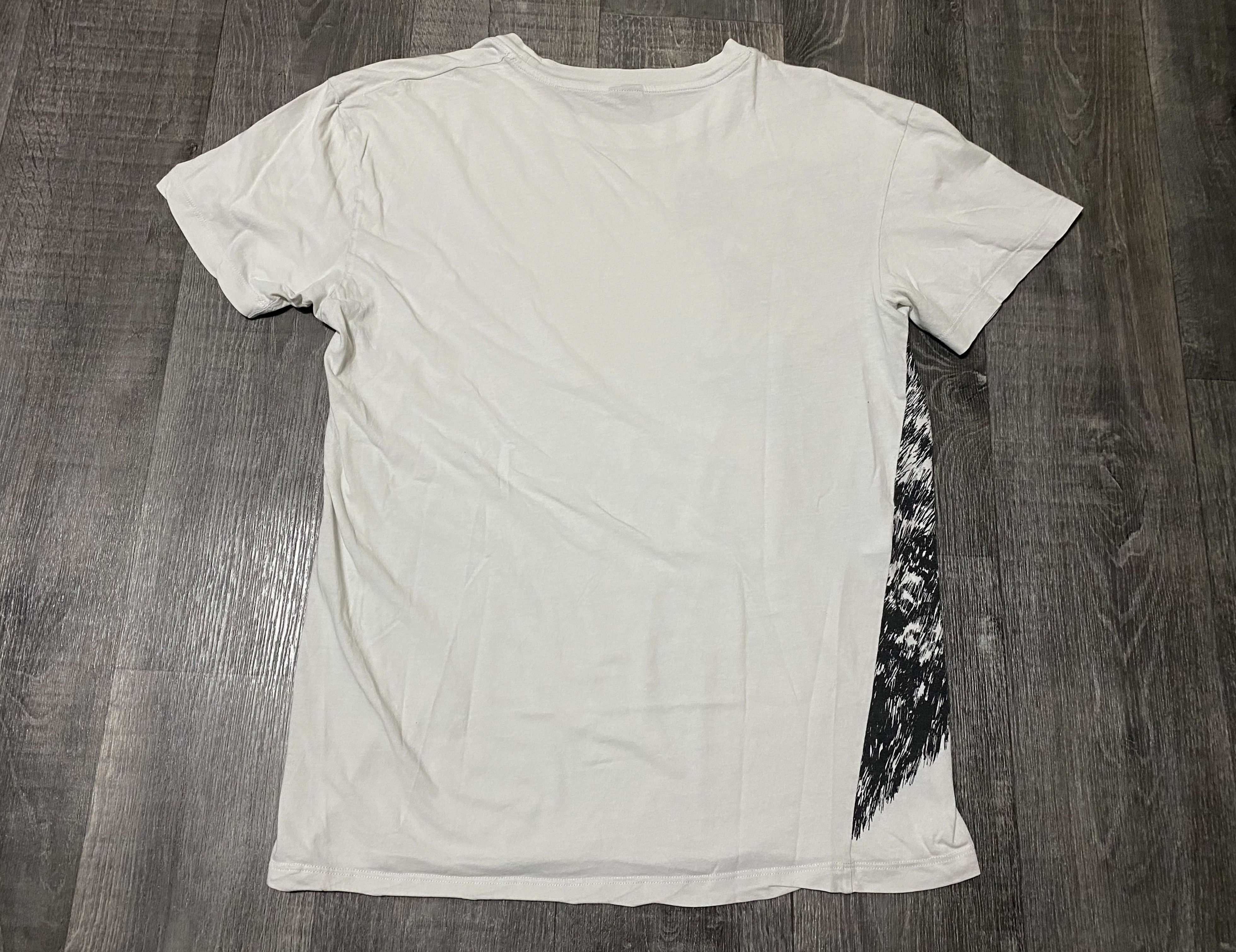 Alexander McQueen 2014 Mcqueen MCQ White Roaring Bear Vintage T-shirt Big Logo Size US L / EU 52-54 / 3 - 9 Thumbnail