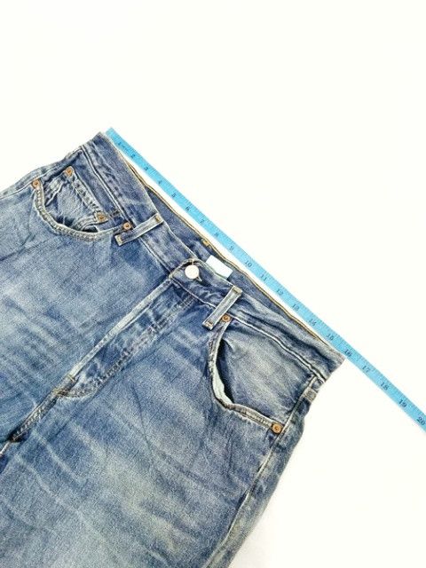 Levi's Vintage Levi's 501 Straight Leg Distressed Jeans 32x32 Size US 32 / EU 48 - 5 Thumbnail