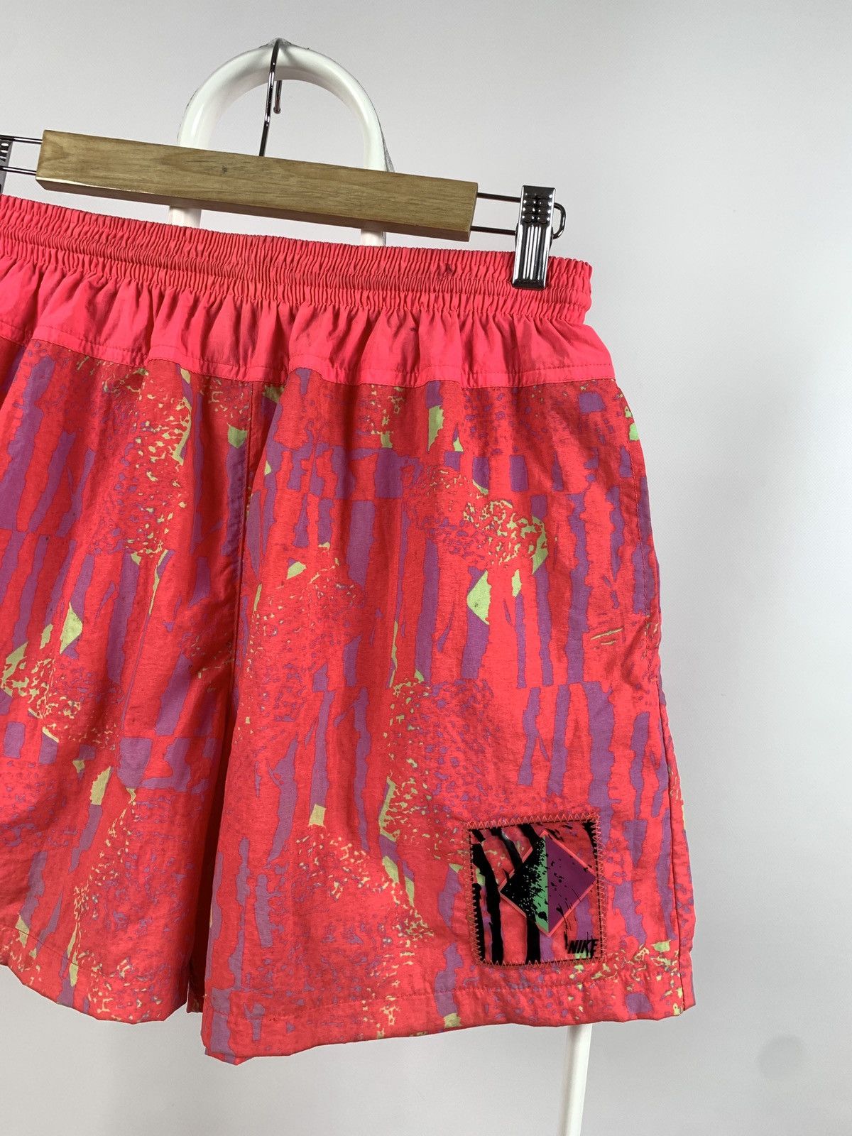 Nike 80s Vintage Nike Challenge Court Nylon Shorts Andre Agassi Size US 30 / EU 46 - 4 Thumbnail