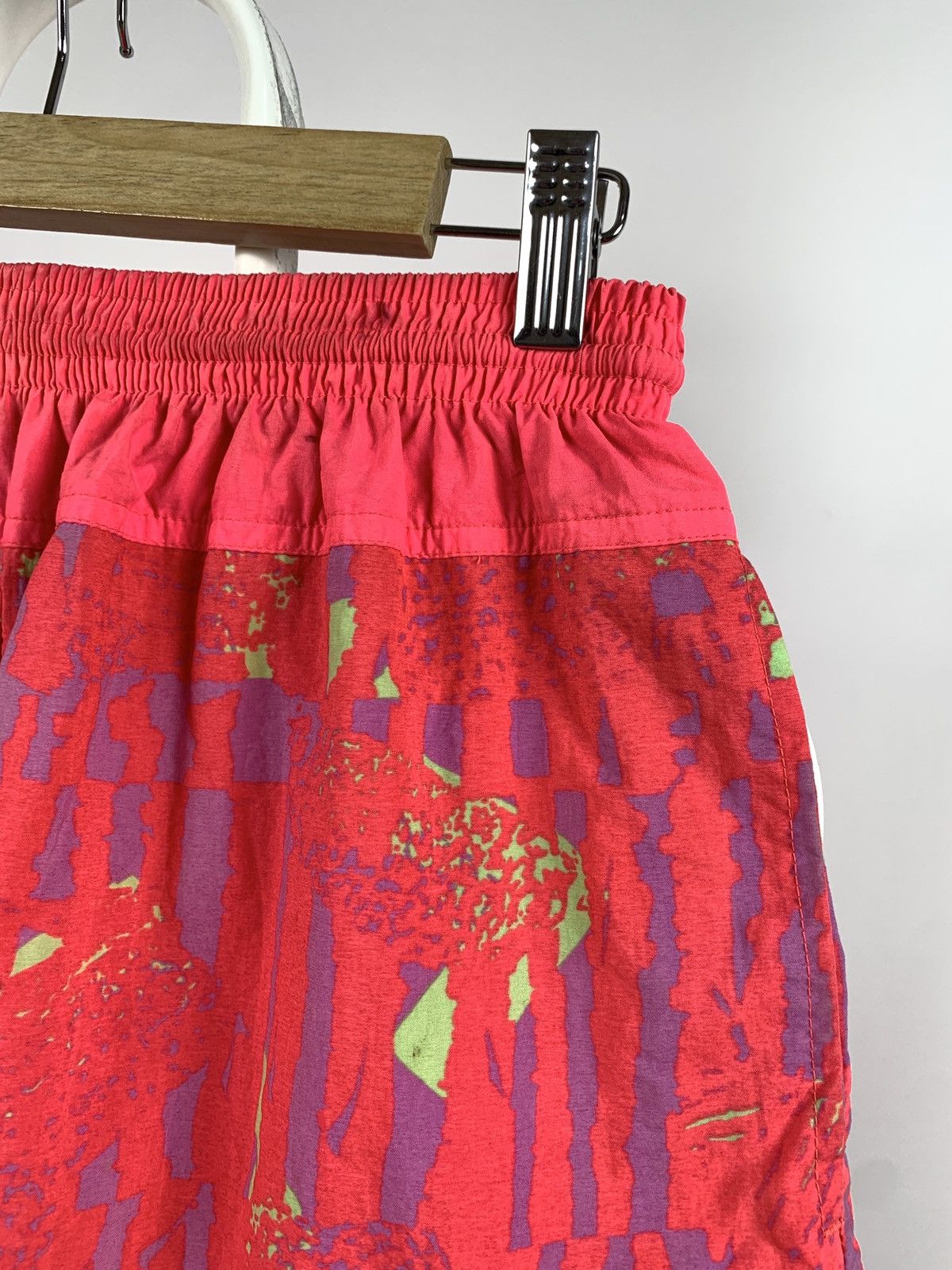 Nike 80s Vintage Nike Challenge Court Nylon Shorts Andre Agassi Size US 30 / EU 46 - 7 Thumbnail