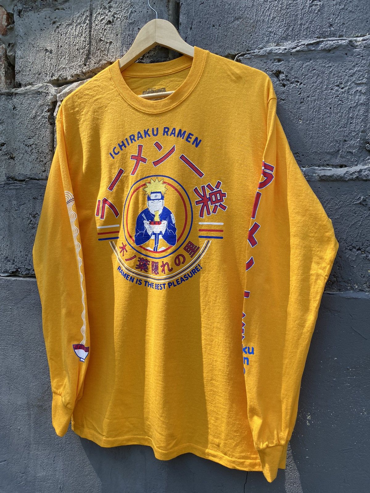 Anime Vintage 2000s Naruto Anima Ichiraku Ramen Longsleeve M Size US M / EU 48-50 / 2 - 2 Thumbnail