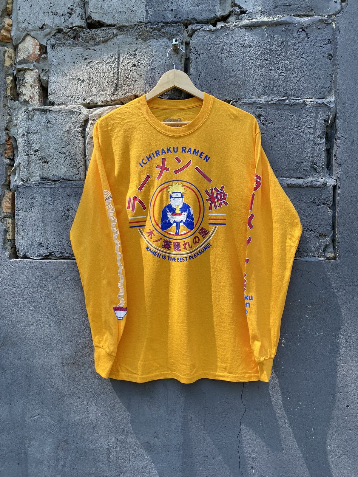 Anime Vintage 2000s Naruto Anima Ichiraku Ramen Longsleeve M Size US M / EU 48-50 / 2 - 1 Thumbnail