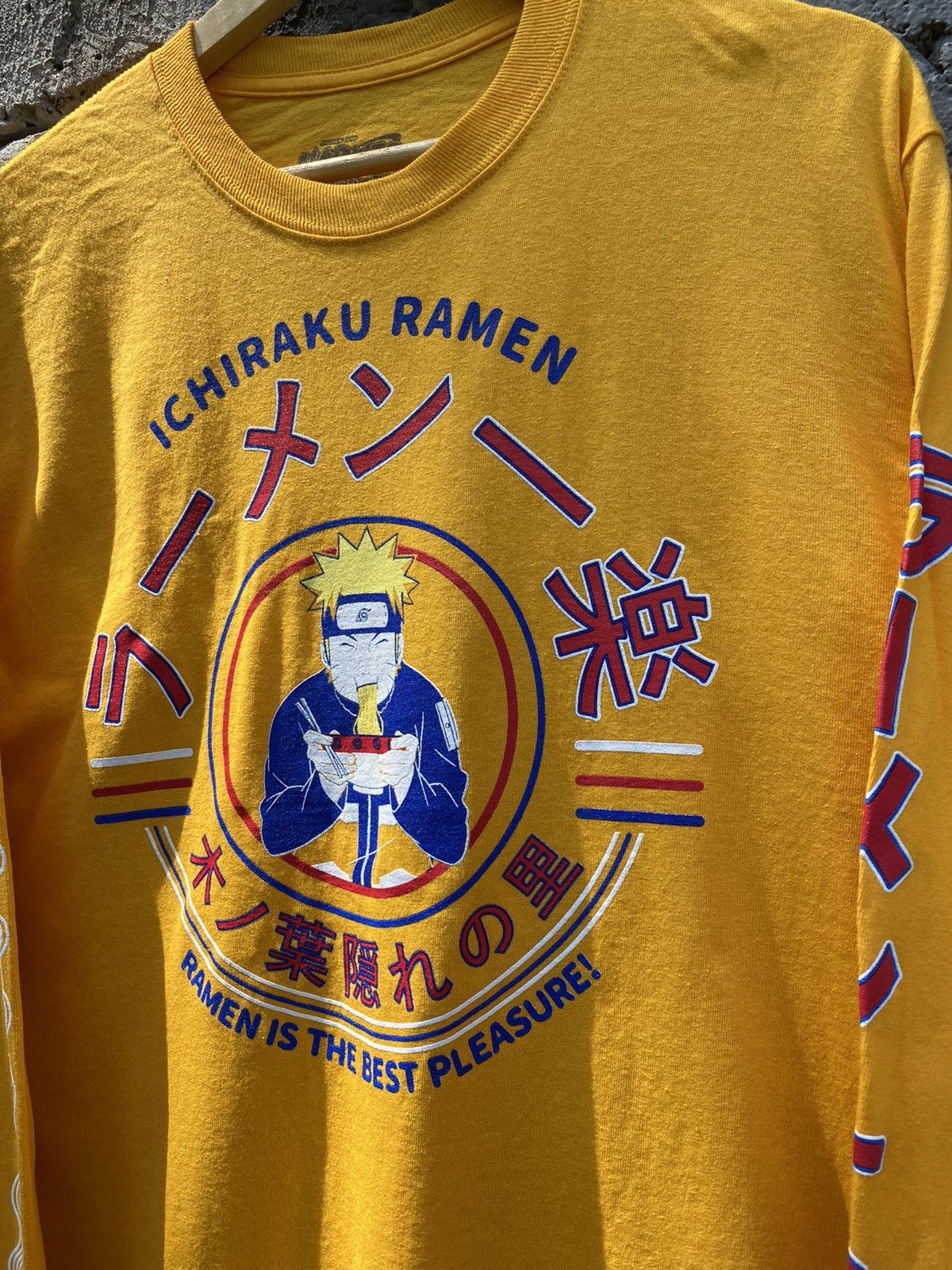 Anime Vintage 2000s Naruto Anima Ichiraku Ramen Longsleeve M Size US M / EU 48-50 / 2 - 3 Thumbnail