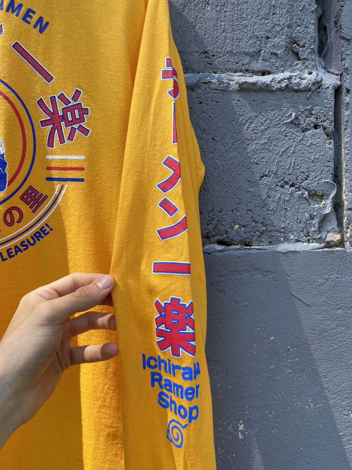 Anime Vintage 2000s Naruto Anima Ichiraku Ramen Longsleeve M Size US M / EU 48-50 / 2 - 4 Thumbnail