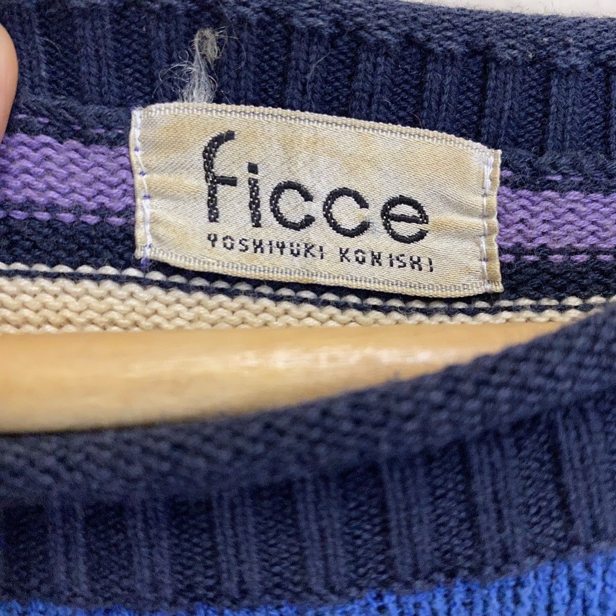 Aran Isles Knitwear × Issey Miyake × Vintage Vintage Ficce Knitwear Size M Size US M / EU 48-50 / 2 - 7 Thumbnail