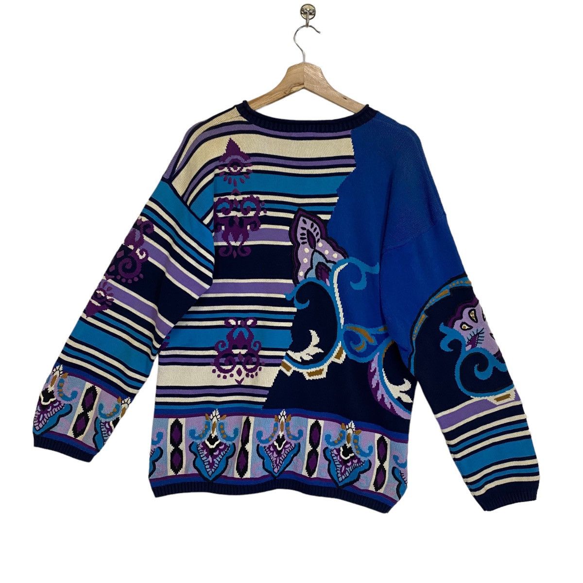 Aran Isles Knitwear × Issey Miyake × Vintage Vintage Ficce Knitwear Size M Size US M / EU 48-50 / 2 - 6 Thumbnail
