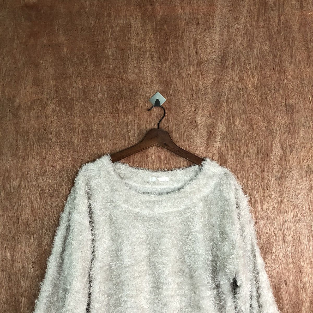 Japanese Brand × Other Casse Brown Shag Shaggy Fur Mohair Knitwear #6621 Size US M / EU 48-50 / 2 - 2 Thumbnail