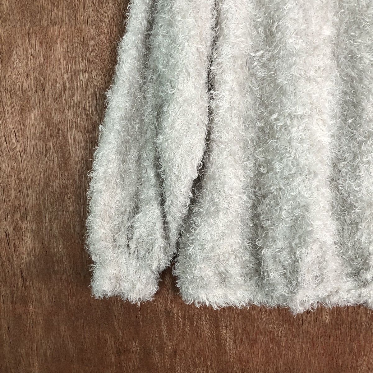 Japanese Brand × Other Casse Brown Shag Shaggy Fur Mohair Knitwear #6621 Size US M / EU 48-50 / 2 - 4 Thumbnail