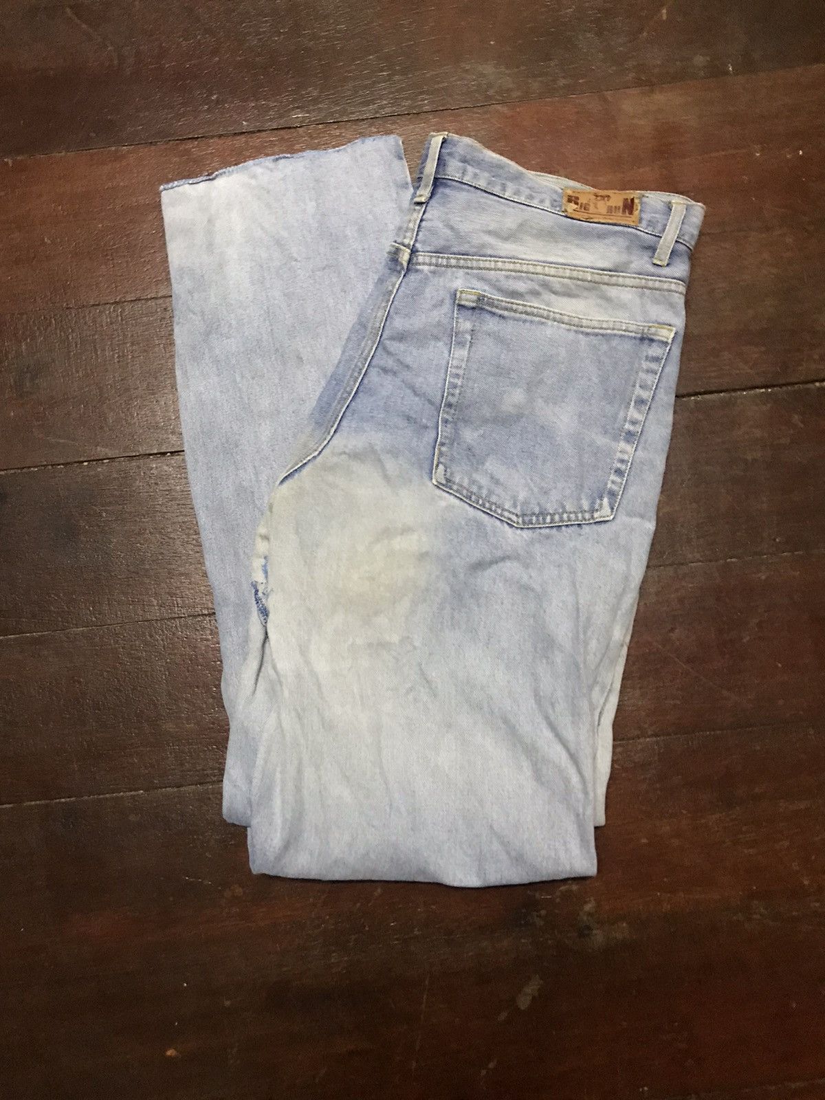 The Unbranded Brand Distressed denim jeans zigzag by big run Size US 38 / EU 54 - 6 Thumbnail