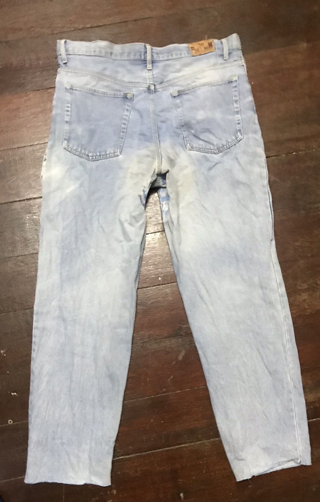 The Unbranded Brand Distressed denim jeans zigzag by big run Size US 38 / EU 54 - 7 Thumbnail