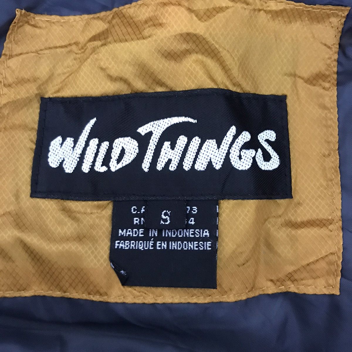 Wild Things Vintage WILD THINGS Puffer Bomber Yellow Jacket Size US S / EU 44-46 / 1 - 5 Thumbnail