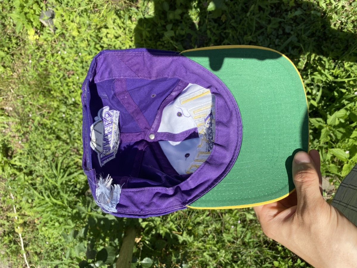NBA × Vintage Vintage 90s L.A. Lakers NBA Trucker Cap Kobe Bryant Os Size ONE SIZE - 5 Thumbnail