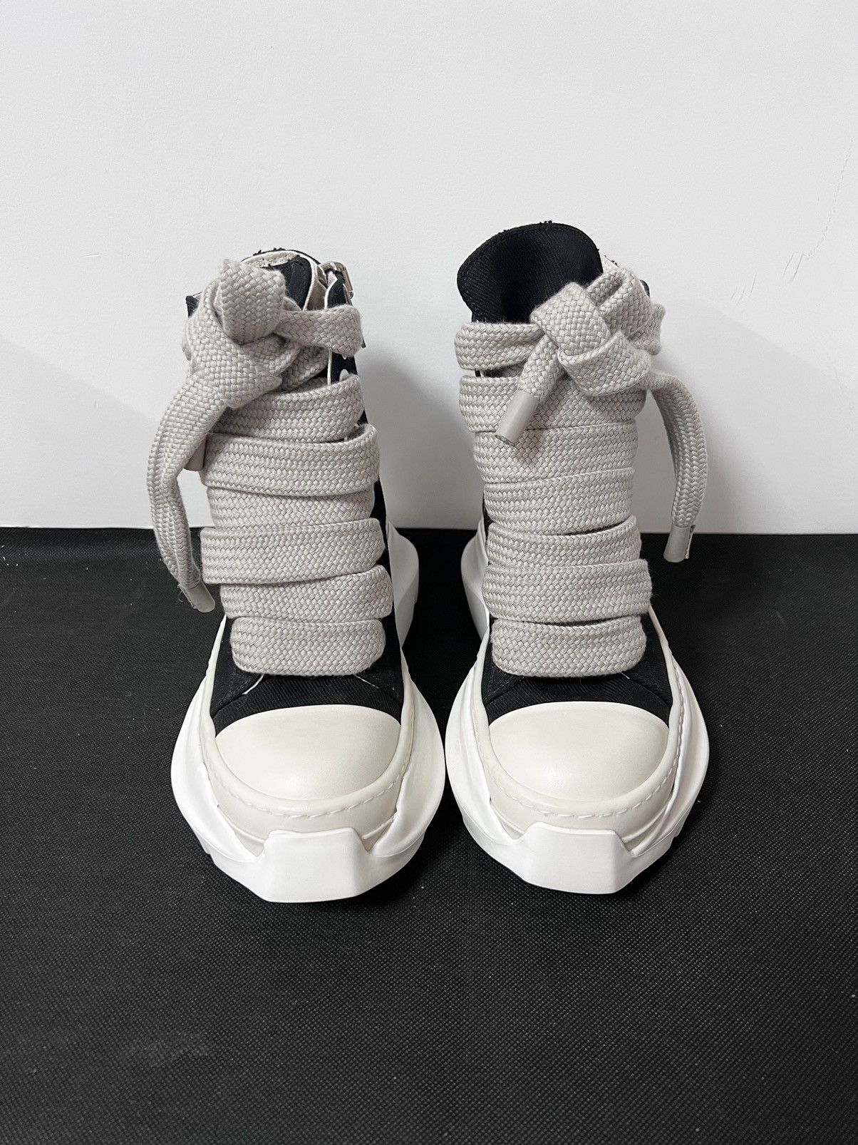 Rick Owens Drkshdw Rick owens drkshdw jumbo laces ramones abstract sneakers Size US 5 / IT 35 - 4 Thumbnail