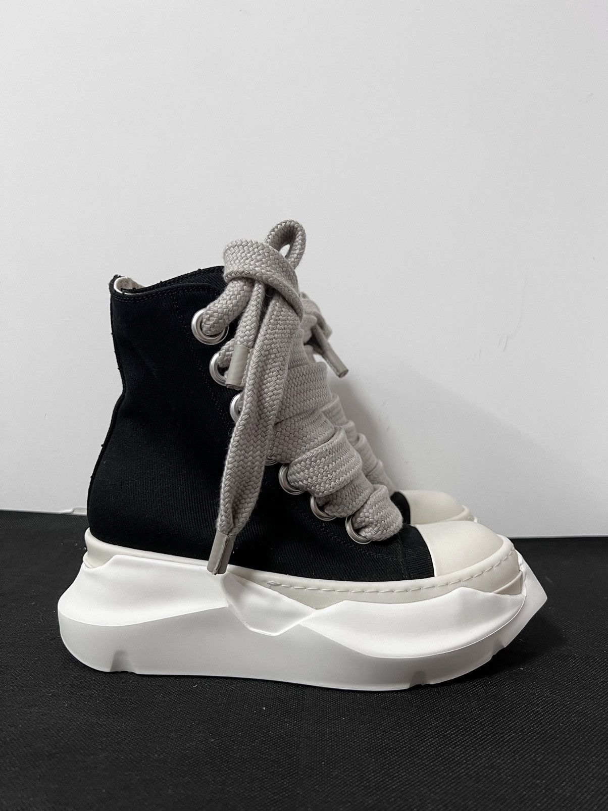 Rick Owens Drkshdw Rick owens drkshdw jumbo laces ramones abstract sneakers Size US 5 / IT 35 - 5 Thumbnail