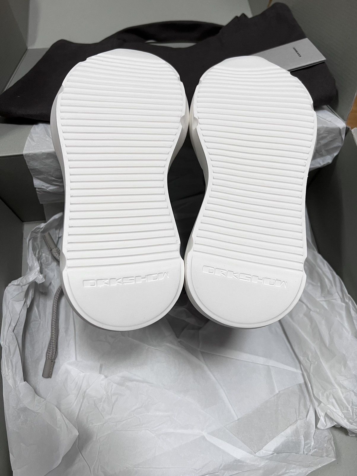 Rick Owens Drkshdw Rick owens drkshdw jumbo laces ramones abstract sneakers Size US 5 / IT 35 - 9 Thumbnail